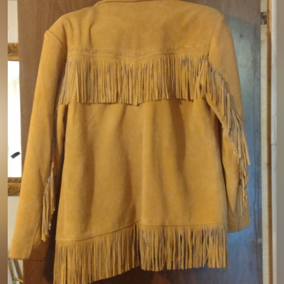 Katch me west suede fringed leather jacket - Picture 2 of 2